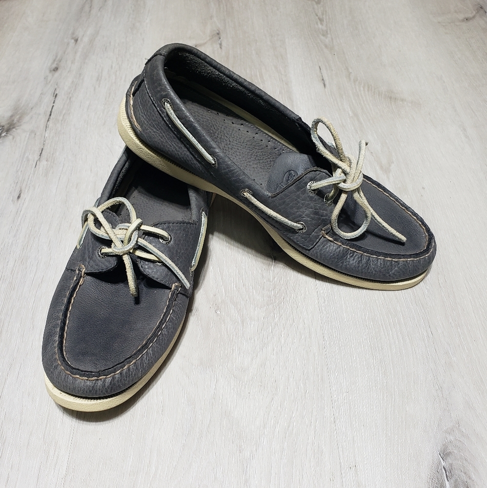 Sperry Leather top-sider navy Loafer